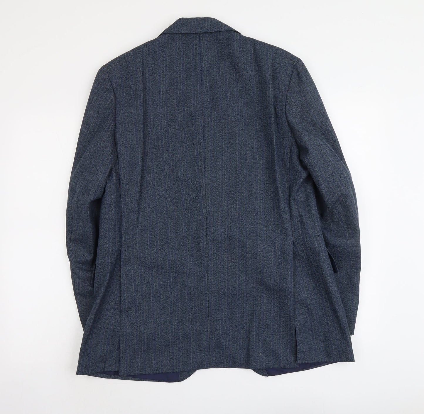Mens UK Size L Marks and Spencer Regular Blue Suit Jacket