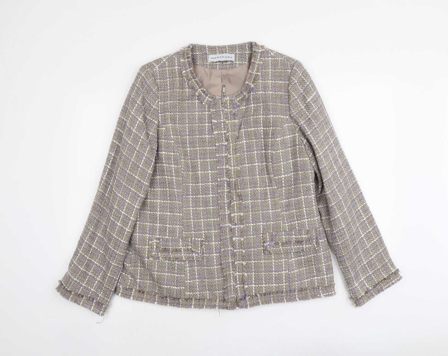 Womens UK Size 14 Wardrobe Beige Jacket