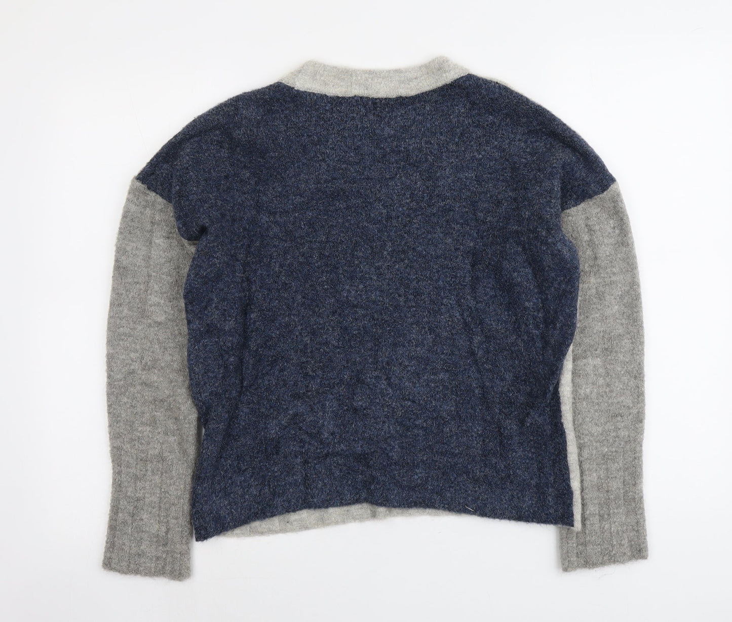 Womens UK Size M Marks and Spencer Grey Pullover Jumper