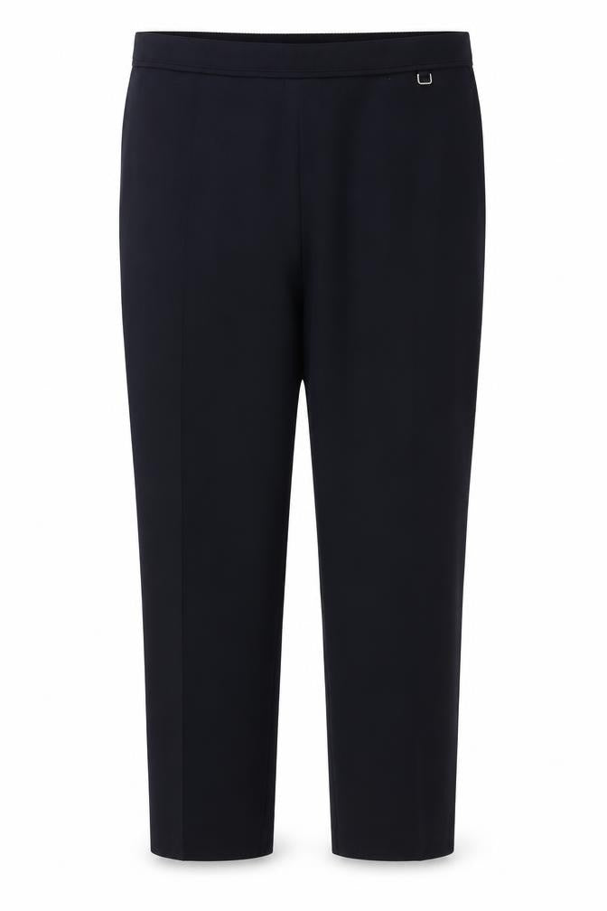 Womens UK Size 16 Marks and Spencer Regular Fit Carrot Blue Trousers