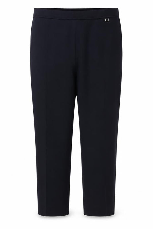 Womens UK Size 16 Marks and Spencer Regular Fit Carrot Blue Trousers