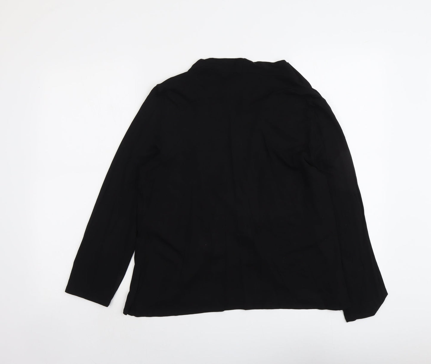 Womens UK Size L Saloos Black Basic Blouse