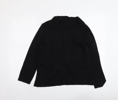 Womens UK Size L Saloos Black Basic Blouse