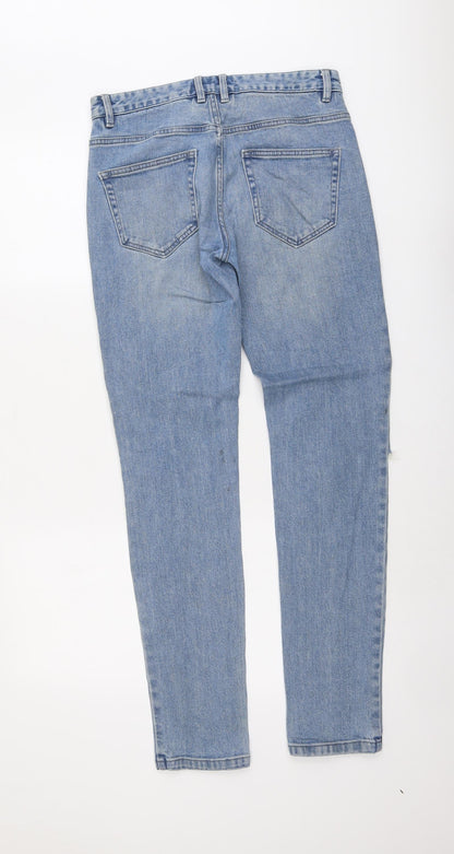 Mens UK Size 28 in NEXT Regular Fit Skinny Blue Jeans