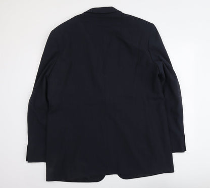 Mens UK Size L Marks and Spencer Regular Blue Suit Jacket