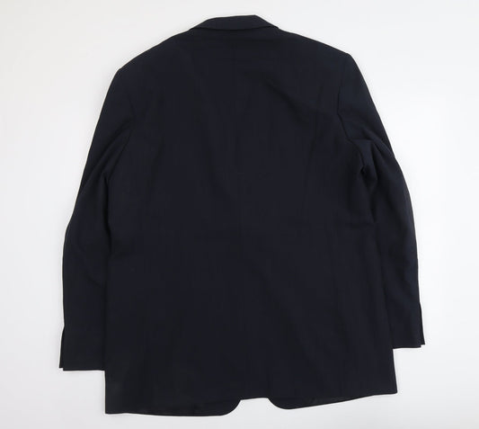 Mens UK Size L Marks and Spencer Regular Blue Suit Jacket