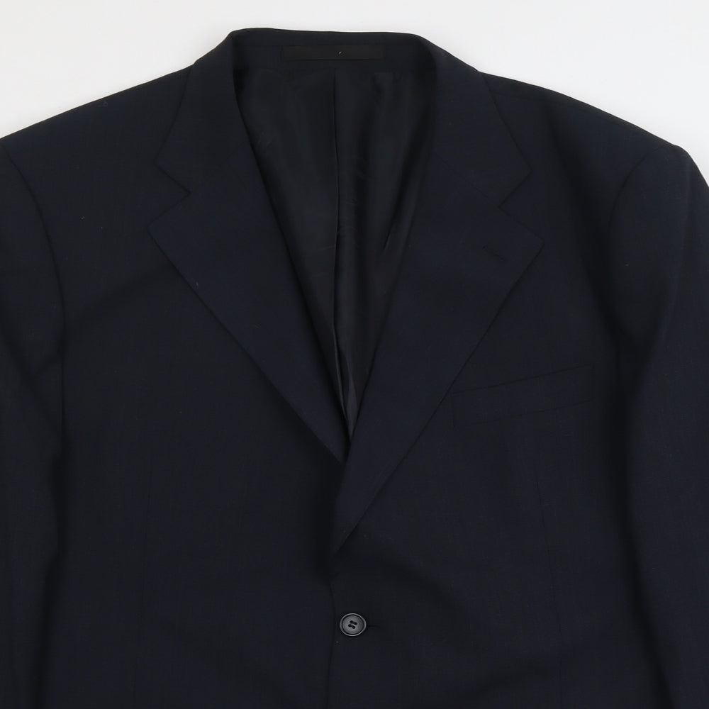 Mens UK Size L Marks and Spencer Regular Blue Suit Jacket