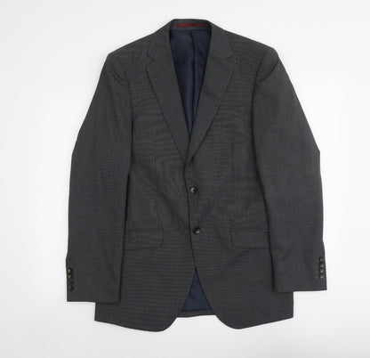 Mens UK Size M Marks and Spencer Regular Grey Suit Jacket