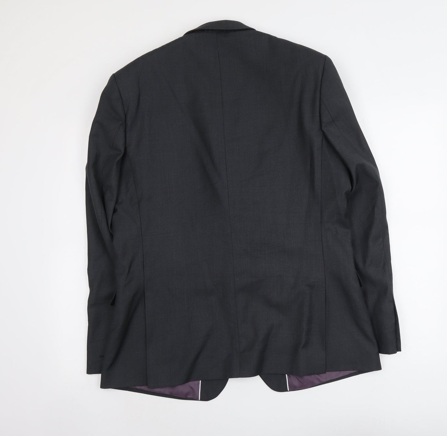 Mens UK Size M Red Herring Regular Grey Suit Jacket