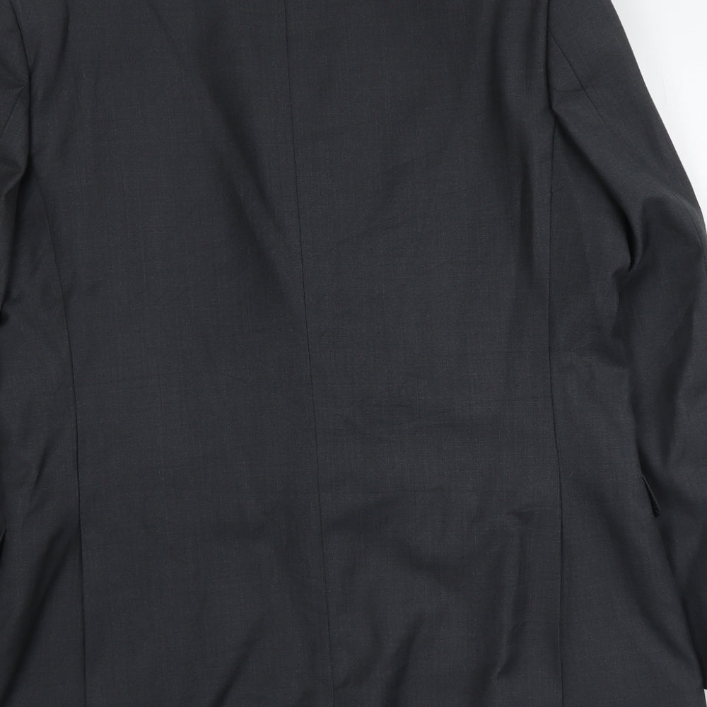 Mens UK Size M Red Herring Regular Grey Suit Jacket