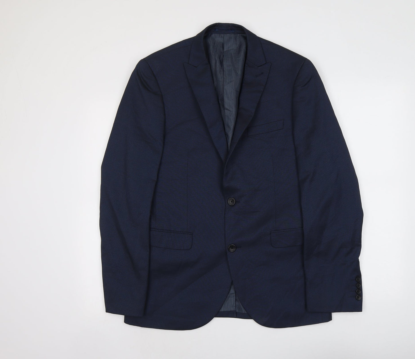 Mens UK Size M NEXT Regular Blue Suit Jacket