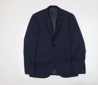 Mens UK Size M NEXT Regular Blue Suit Jacket