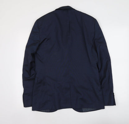 Mens UK Size M NEXT Regular Blue Suit Jacket