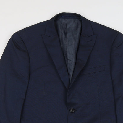 Mens UK Size M NEXT Regular Blue Suit Jacket