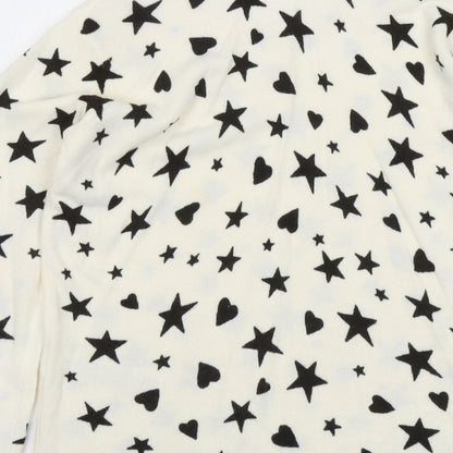 Womens UK Size 12 Marks and Spencer Ivory Pullover Jumper