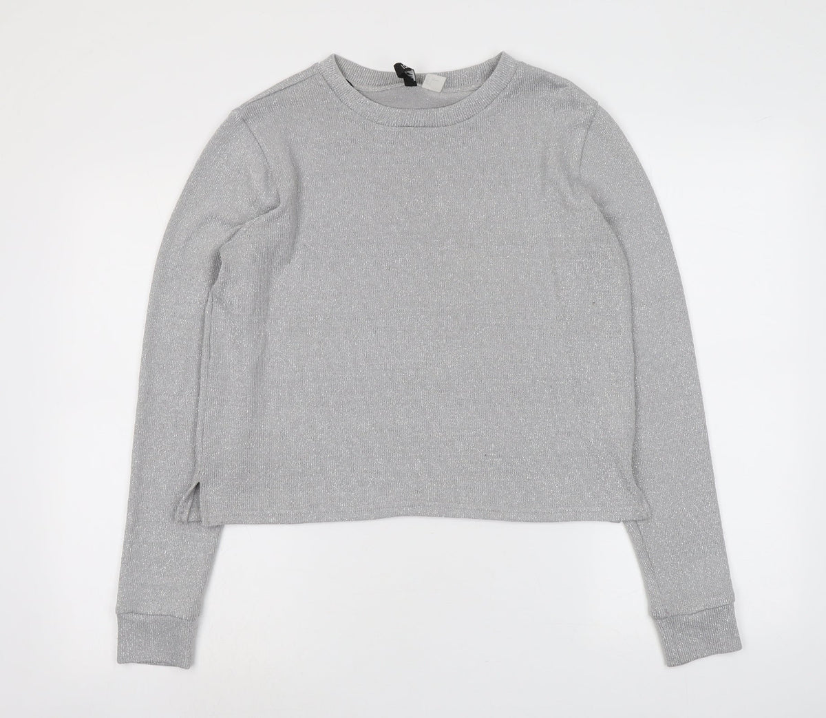 Womens UK Size S H&M Grey Pullover Jumper