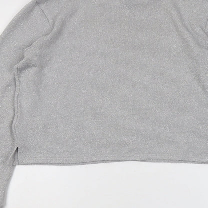Womens UK Size S H&M Grey Pullover Jumper