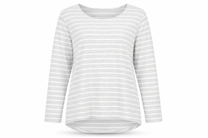 Womens UK Size L Jessica Graaf Grey Jersey T-Shirt