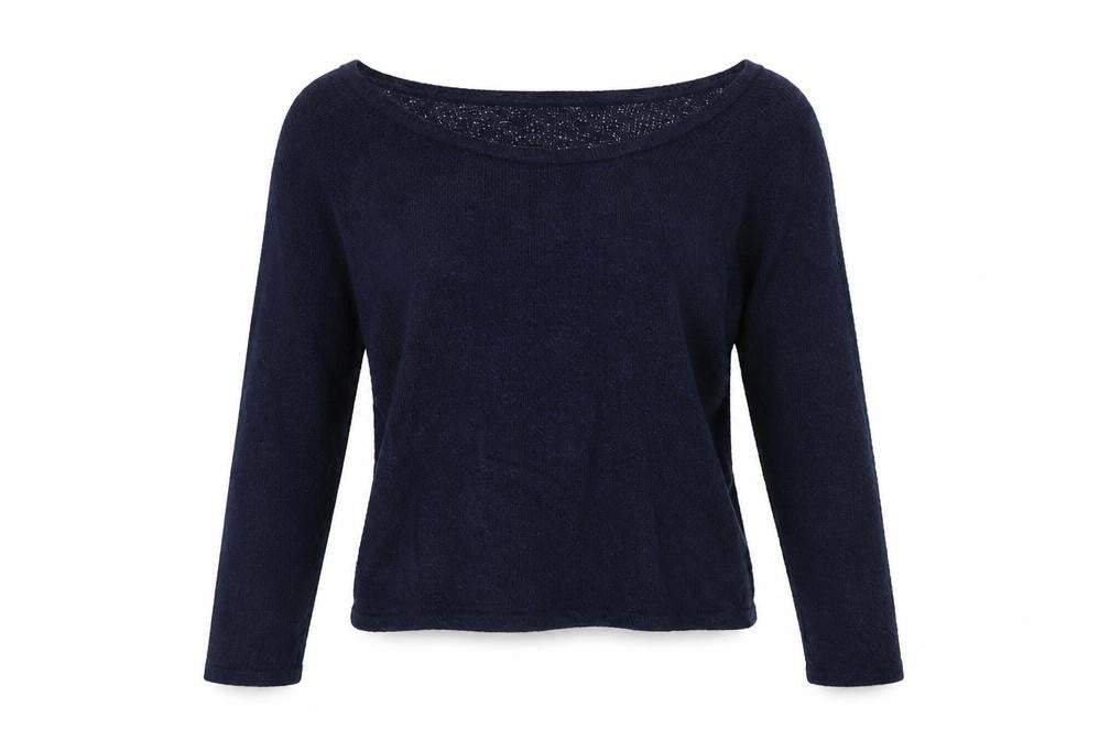 Womens UK Size 6 Topshop Blue Pullover Jumper