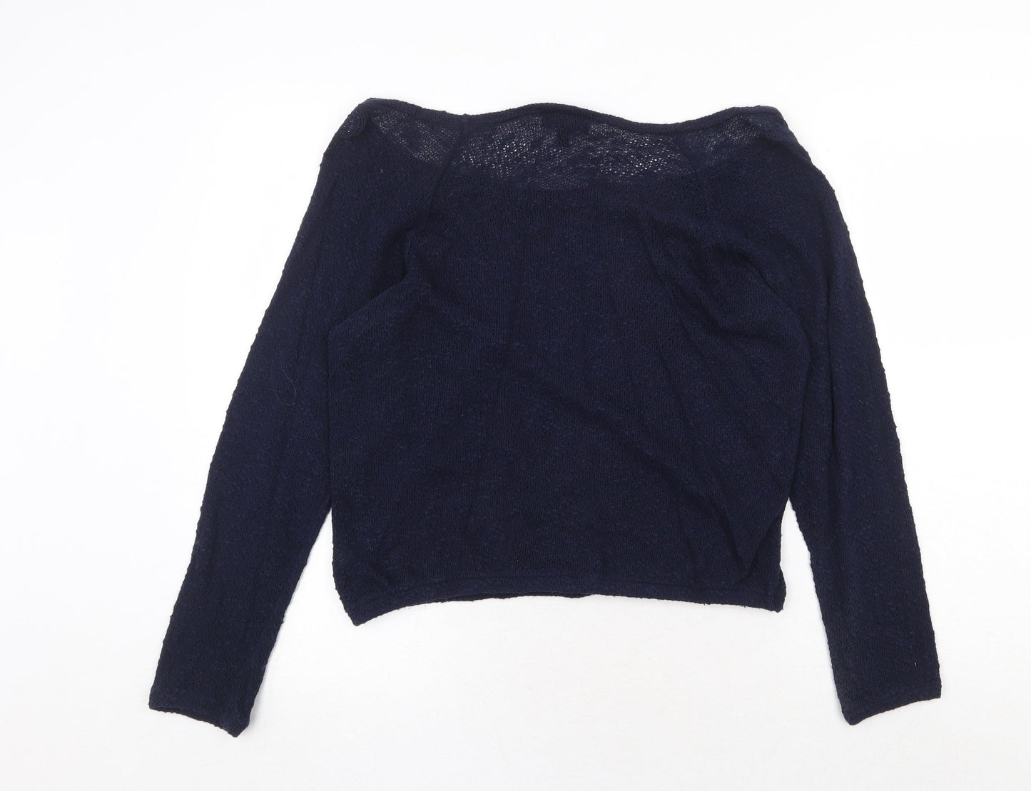Womens UK Size 6 Topshop Blue Pullover Jumper