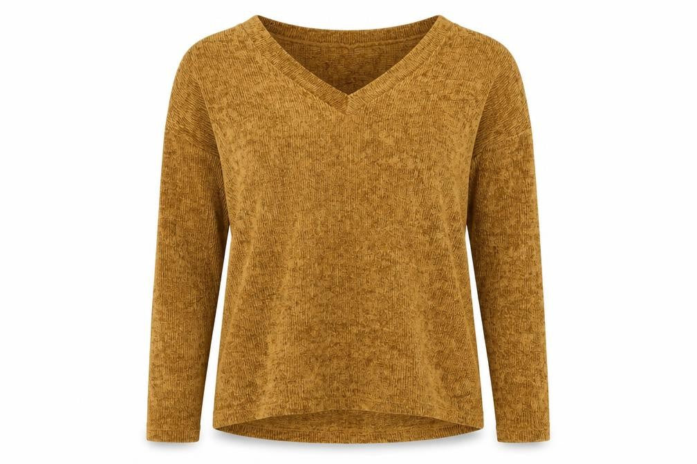 Womens UK Size 12 Capsule Yellow Pullover Jumper