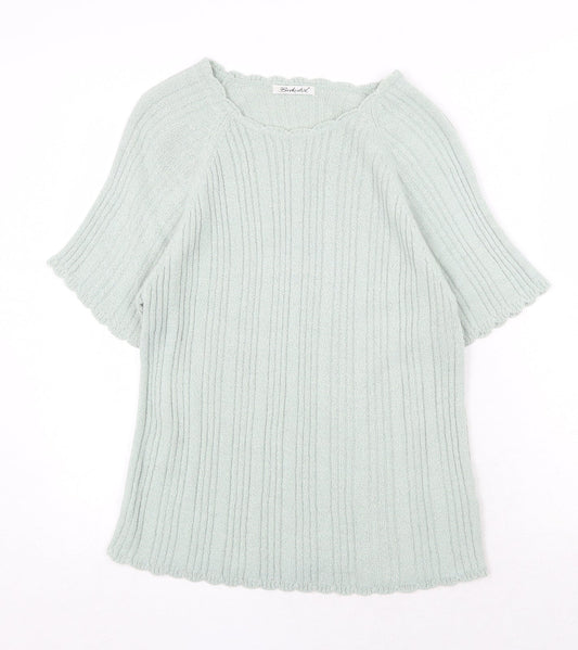 Womens UK Size 14 Berketex Green Pullover Jumper