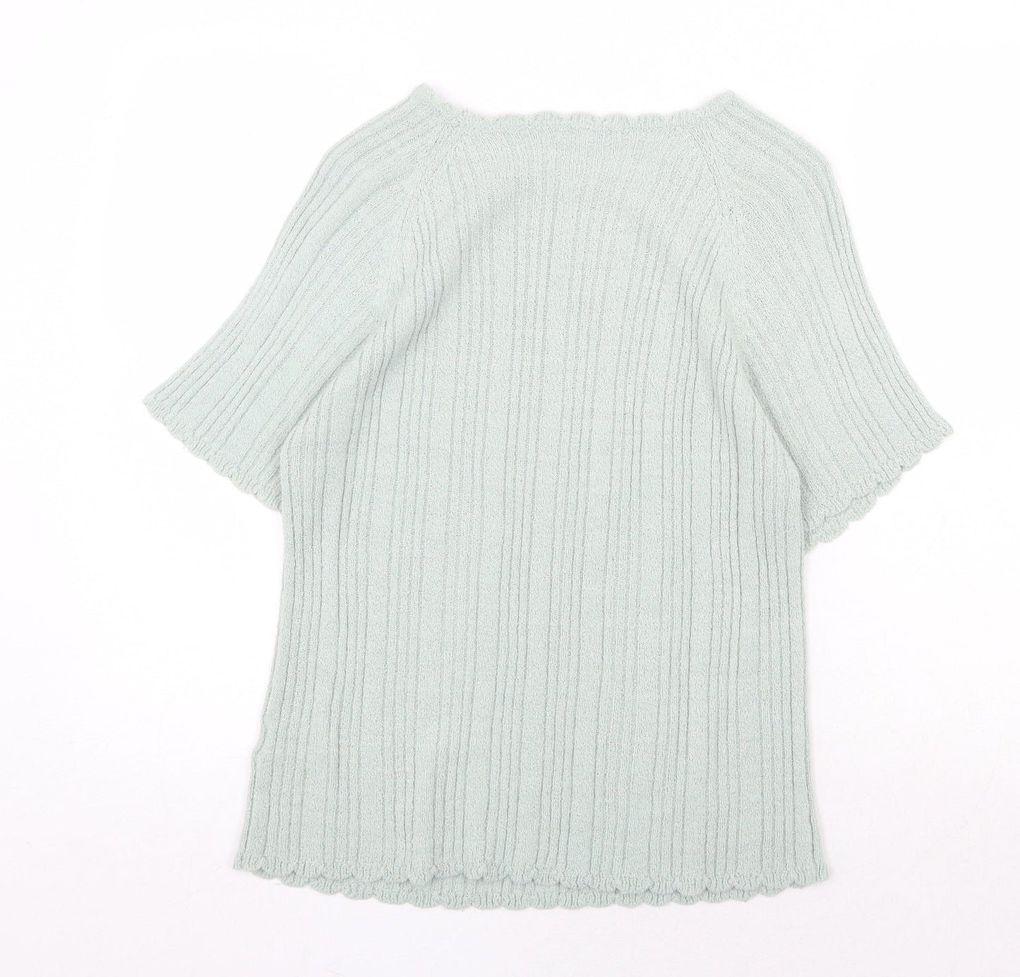 Womens UK Size 14 Berketex Green Pullover Jumper