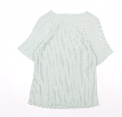 Womens UK Size 14 Berketex Green Pullover Jumper