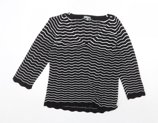 Womens UK Size 12 Marks and Spencer Black Pullover Jumper