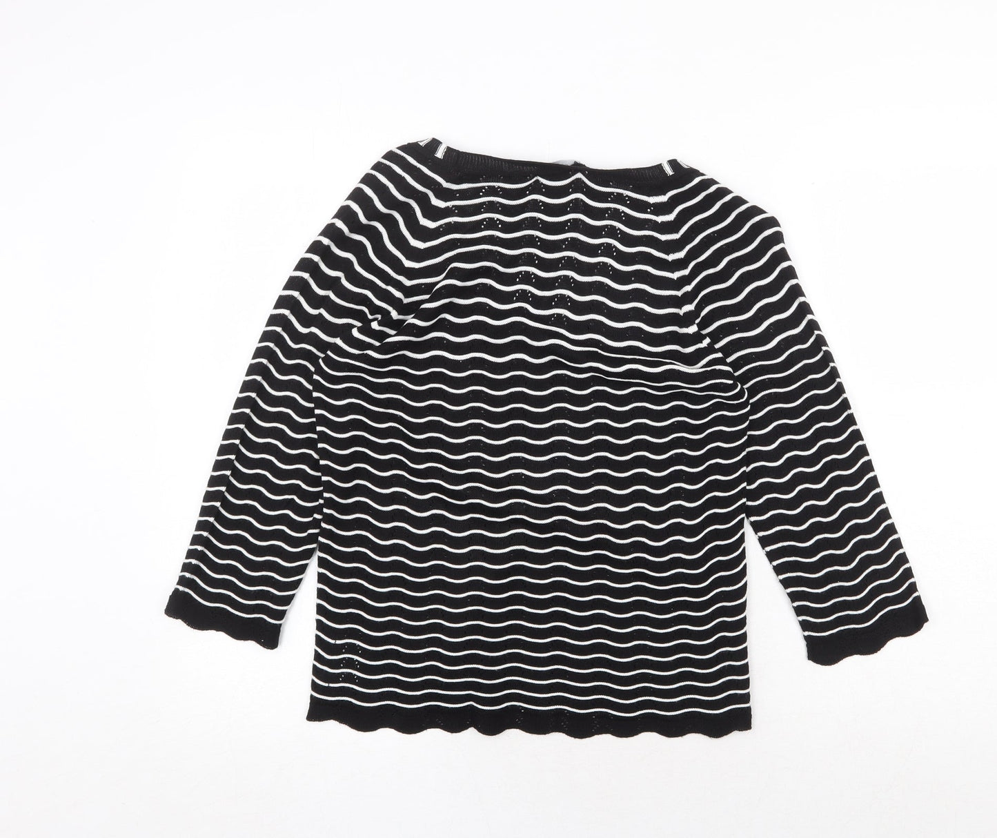 Womens UK Size 12 Marks and Spencer Black Pullover Jumper