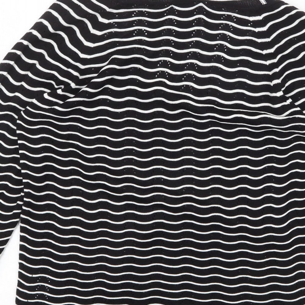 Womens UK Size 12 Marks and Spencer Black Pullover Jumper