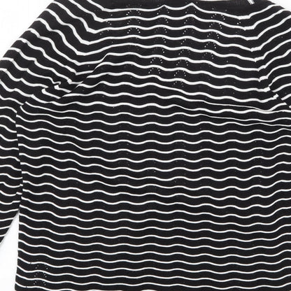 Womens UK Size 12 Marks and Spencer Black Pullover Jumper