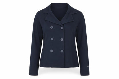 H&M Womens Blue Jacket Size L Button