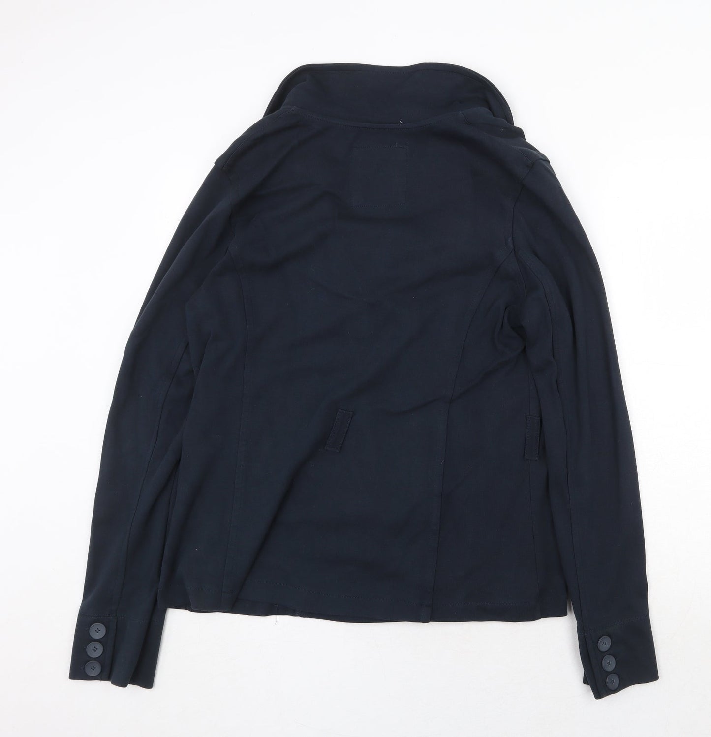 H&M Womens Blue Jacket Size L Button