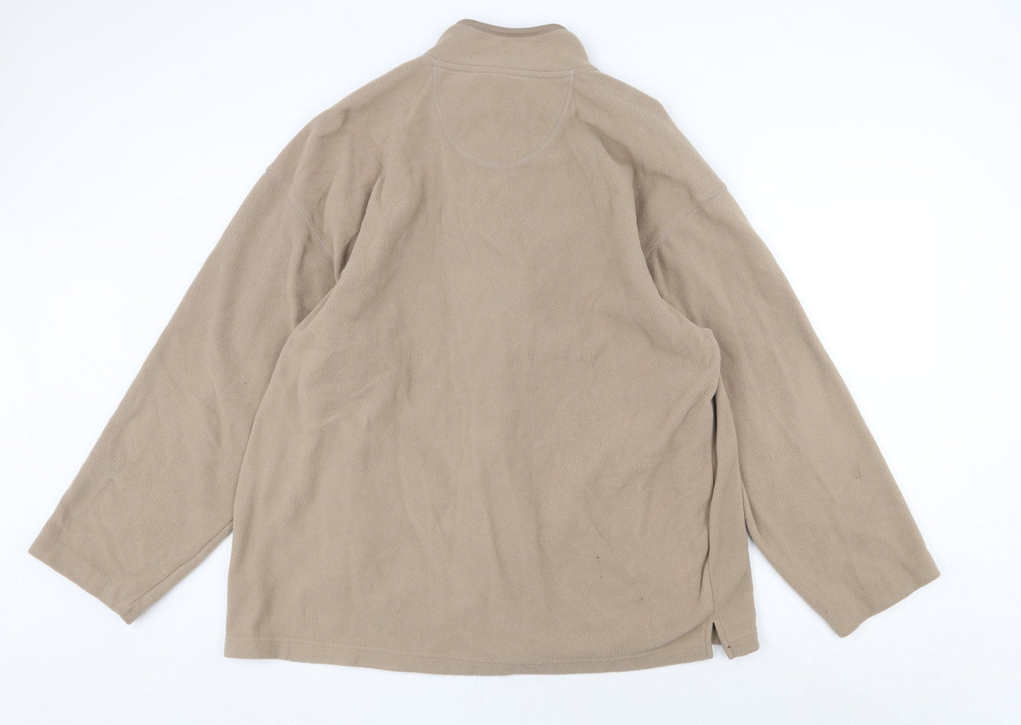 JERZEES Womens Beige Jacket Size 2XL Zip