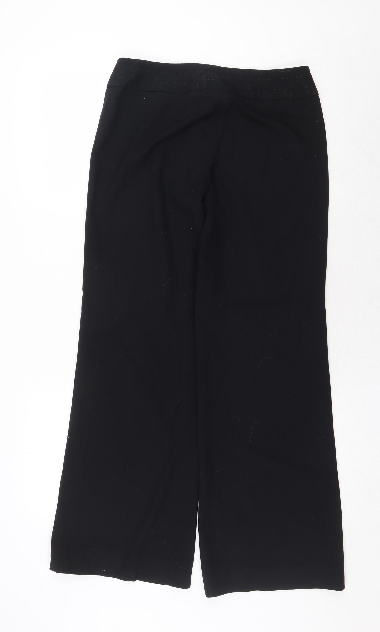 Womens UK Size 8 Spirit Regular Fit  Black Trousers