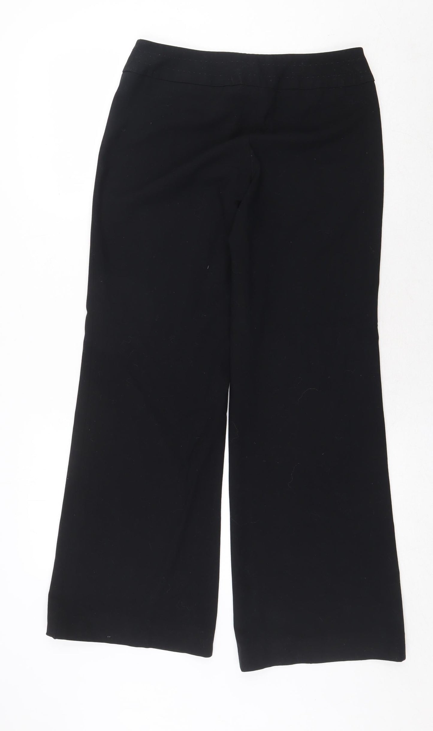 Womens UK Size 8 Spirit Regular Fit  Black Trousers