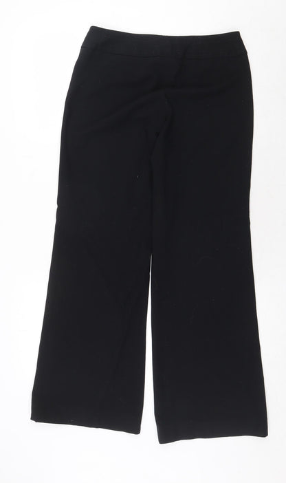 Womens UK Size 8 Spirit Regular Fit  Black Trousers