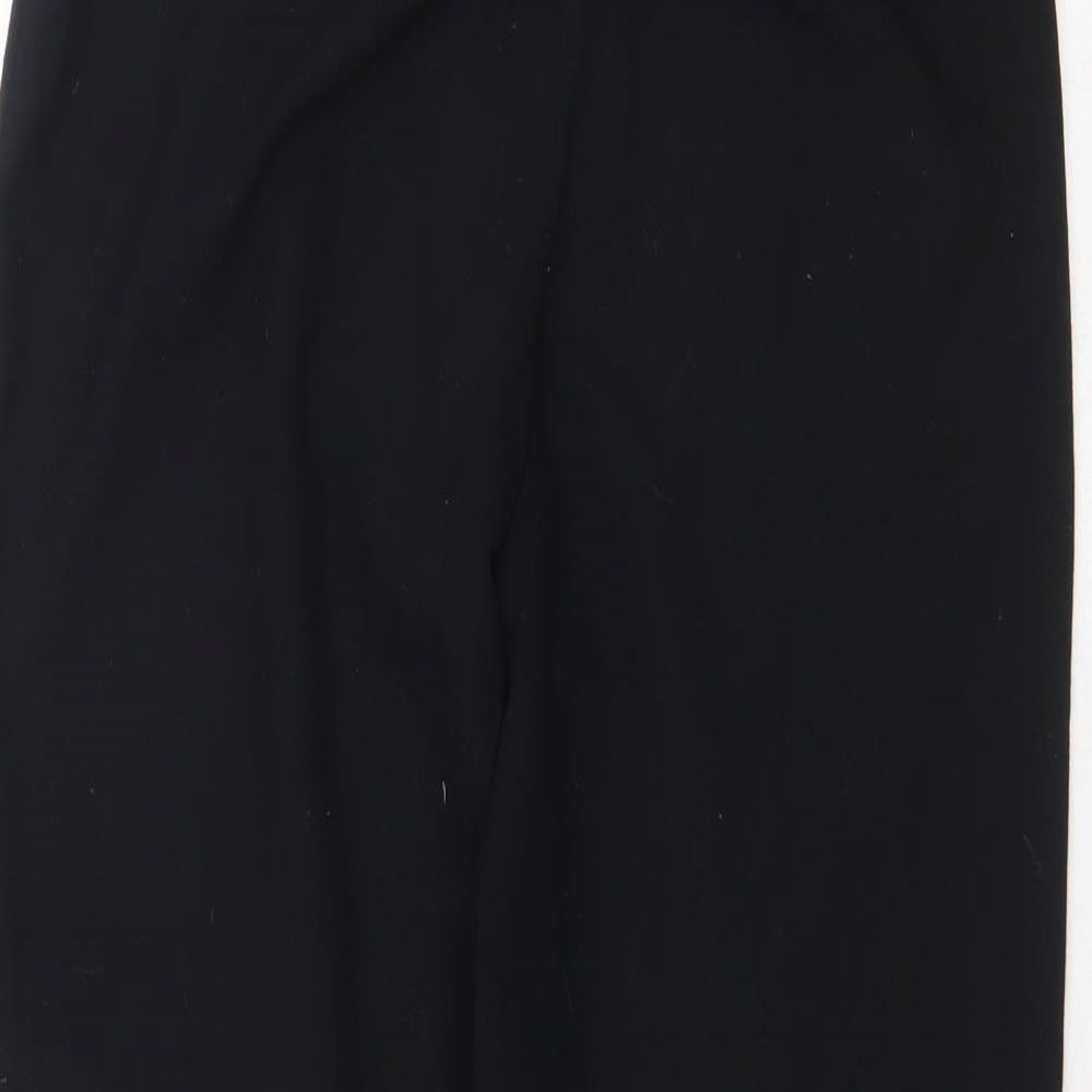 Womens UK Size 8 Spirit Regular Fit  Black Trousers