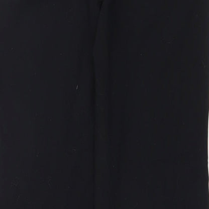 Womens UK Size 8 Spirit Regular Fit  Black Trousers