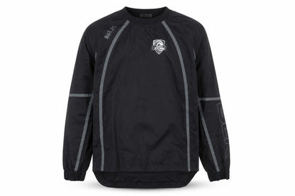 BLK Mens Black Polyester Pullover Sweatshirt Size M