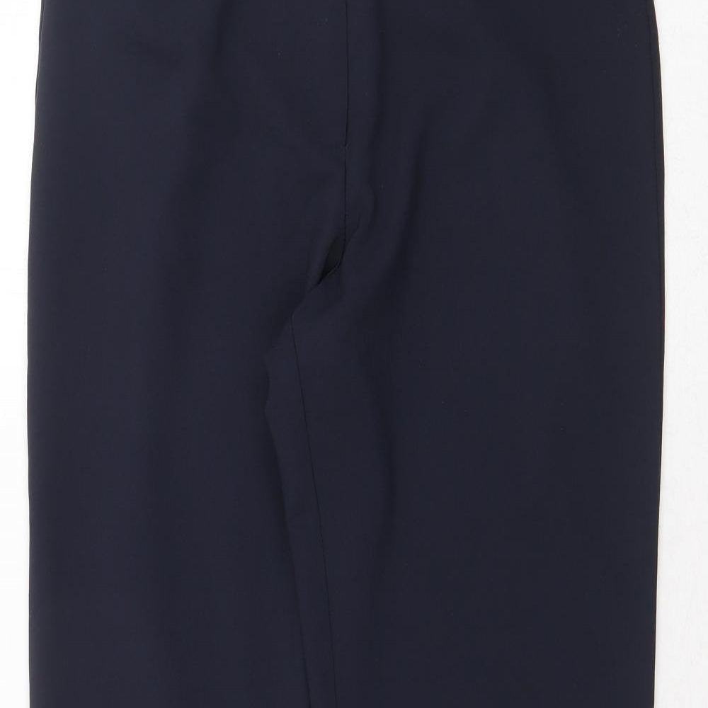 Womens UK Size 12 Dorothy Perkins Regular Fit Dress Pants Blue Trousers