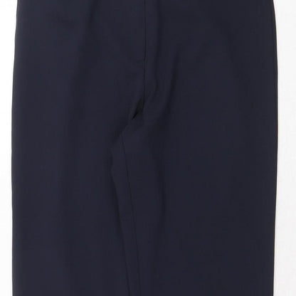 Womens UK Size 12 Dorothy Perkins Regular Fit Dress Pants Blue Trousers