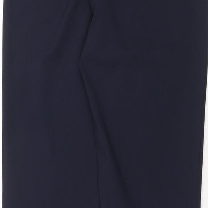 Womens UK Size 12 Dorothy Perkins Regular Fit Dress Pants Blue Trousers