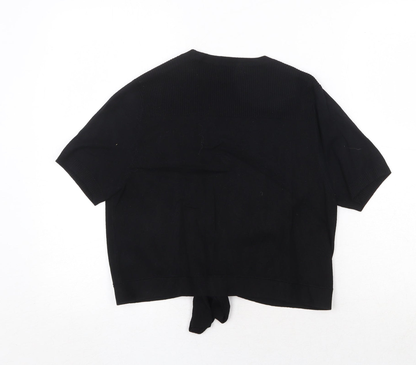 Womens UK Size 10 Marks and Spencer Black Cardigan Jumper