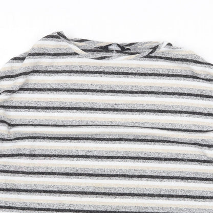 Womens UK Size 8 Dorothy Perkins Grey Pullover Jumper