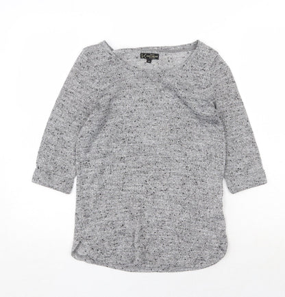 Womens UK Size 8 New Look Grey Pullover Jumper