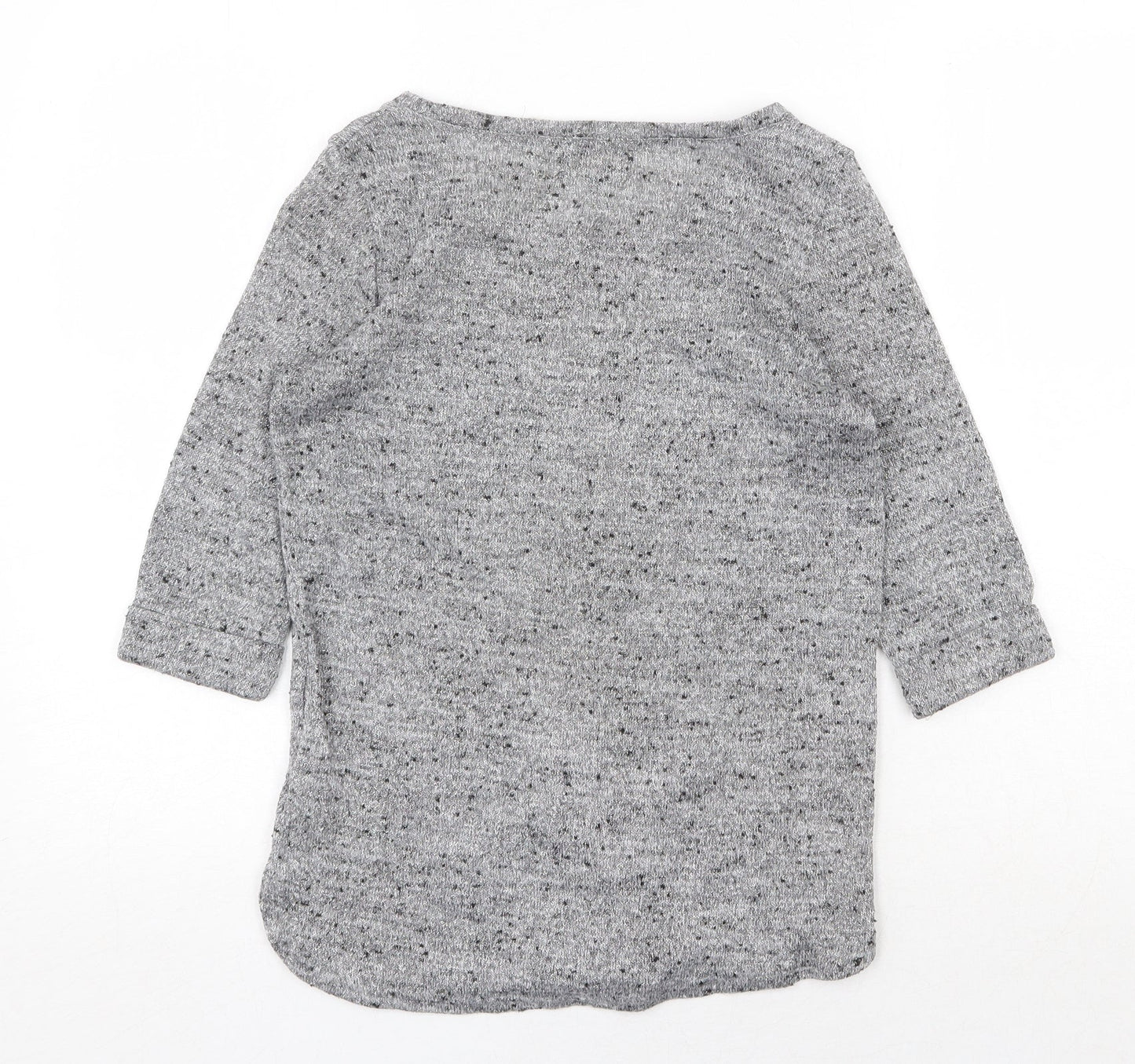 Womens UK Size 8 New Look Grey Pullover Jumper
