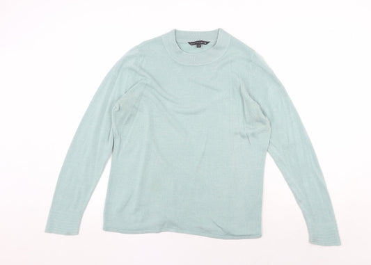 Womens UK Size 14 Bonmarché Green Pullover Jumper