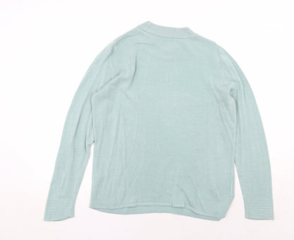 Womens UK Size 14 Bonmarché Green Pullover Jumper